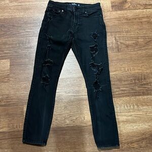 Hollister ripped Black Jeans men’s 30/30